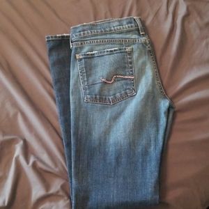 7 for All Man Kind jeans